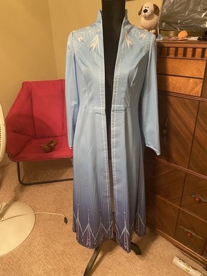 Frozen Princess Elsa Adult Cosplay Costume Coat&leggings Set