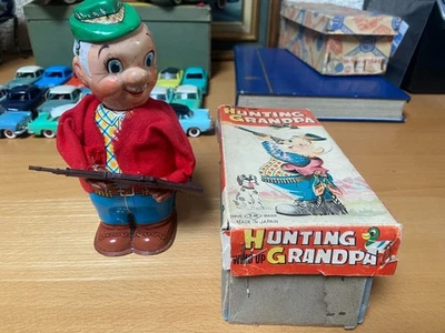 TN JAPAN-AUTOMATE HUNTING GRANDPA MÉCANIQUE, VERS 1960-IDEM LEHMAN, SCHUCO - Photo 1/4