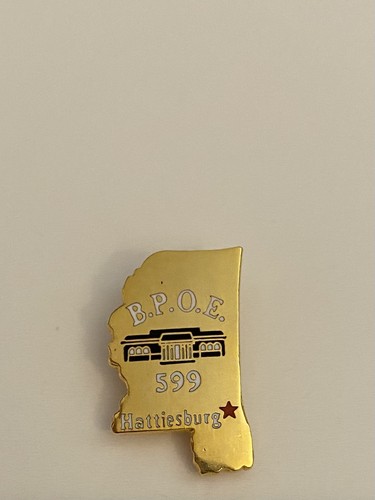 Elks BPOE Hattiesburg 599 Lapel Pin P110