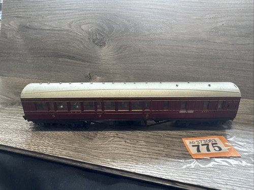 Spur 00 Mainline LMS weinrot 3. Klasse Korridor Bremswagen 5327 Modelleisenbahn | Zustand: Used