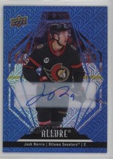 2022-23 Upper Deck Allure Blue Line Auto 18/35 Josh Norris #55 Auto 17ed