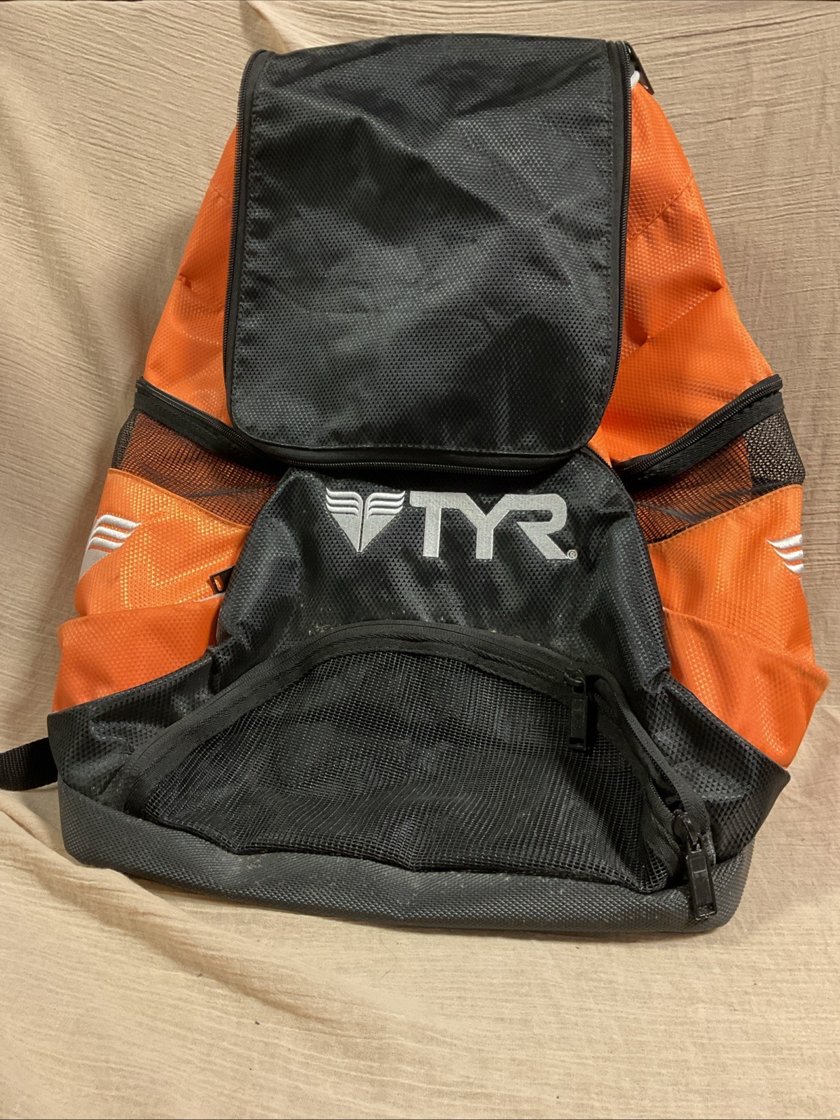 TYR Alliance Swim Bag Backpack Large Orange