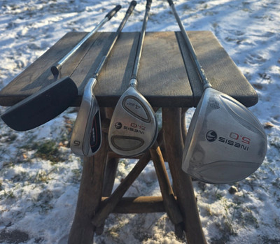 Inesis Anfängerschlägersatz - Regular Flex - Driver, Hybrid 4, Eisen 9, Putter