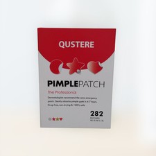 QUSTERE PIMPLE PATCH Facial Acne Hydrocolloid 282 ct Color Star Zit Covers 3/27