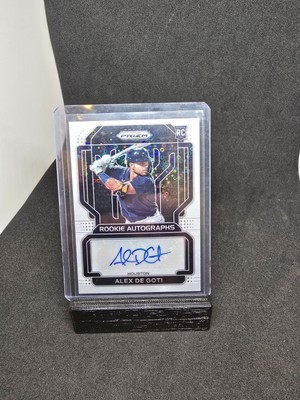 2022 Panini Prizm Rookie White Donut Circle /5 Alex De Goti #RA-AG Auto RC
