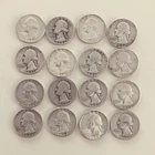 Washington Quarters Silver Lot 1939-1964 Circulated 25C Coins Variety