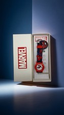 Marvel Spiderman Watch Acrylic Time Teacher Watch Running