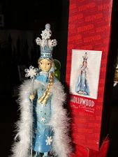 Kurt S. Adler Nutcracker Snow Princess Christmas Statue Decoration