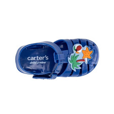 Carter s Child of Mine Kids Toddler Blue Jelly Sandals Beach Starfish New w/Tags