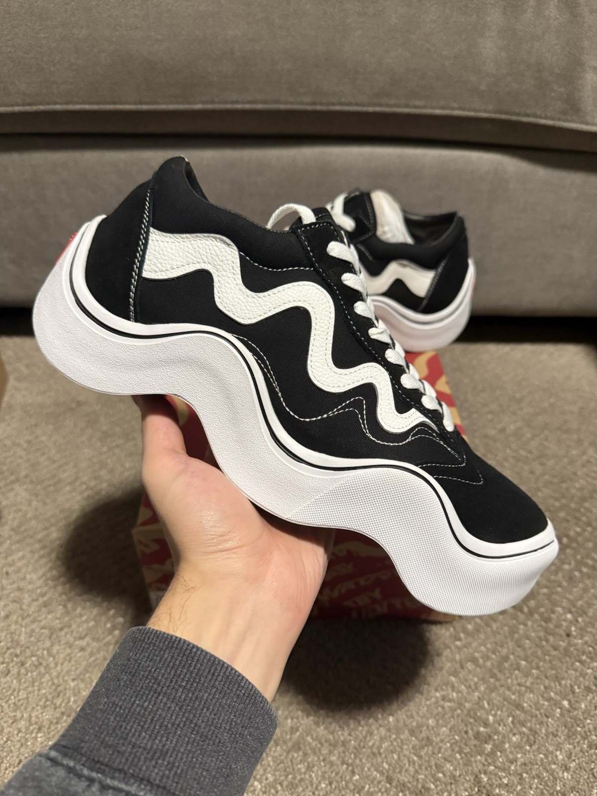 NEW MSCHF X Vans X Tyga Wavy Baby Sz 10 Mens Shoes VERY RARE, BANNED AND LIMITED