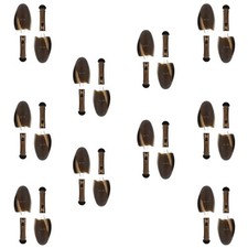 WAJJ 10 Pairs Plastic Shoe Tree Stretcher Shaper for Men Adjustable Length Sh...