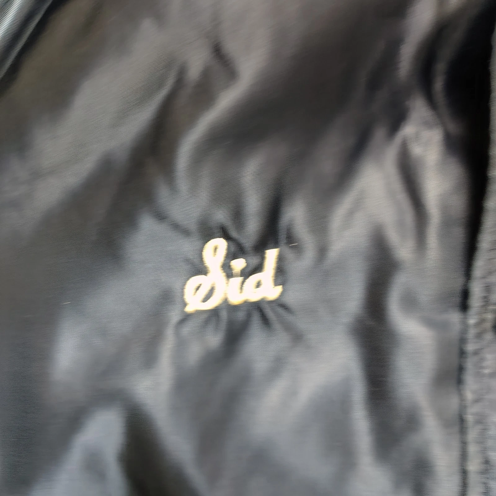 Vintage BUTWIN Jacket Men XL Blue 1987 Softball League Satin Button Up 80s - product detail image 3