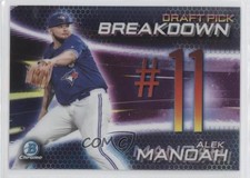 2019 Bowman Draft Chrome Scouts Pick Breakdown Alek Manoah #BSB-AM 0ly1