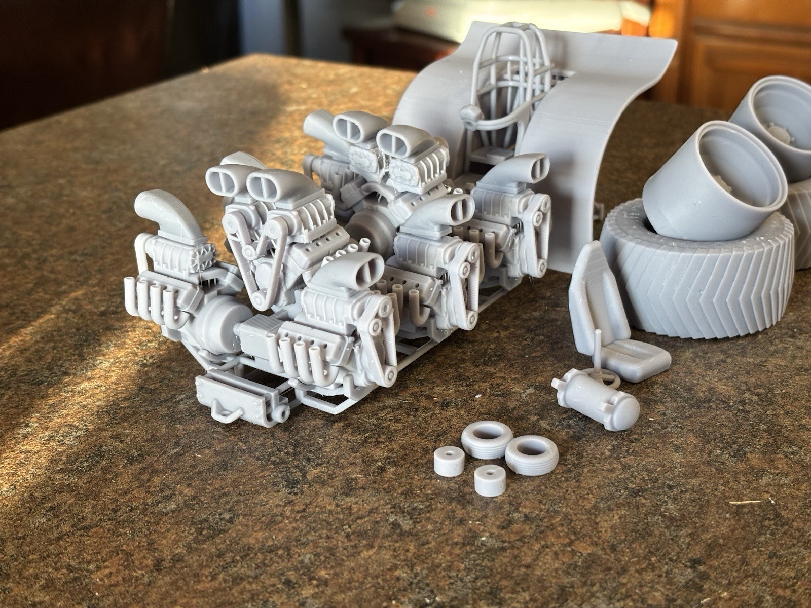 Unpainted Unassembled