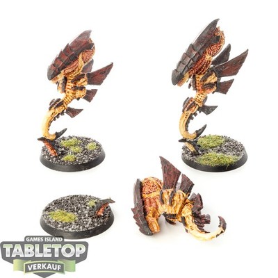 Tyraniden - 3 Zoanthropes - bemalt
