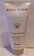 Crepe Erase Advanced Refining Facial Scrub Trufirm Skin Unscented 6 oz Sealed