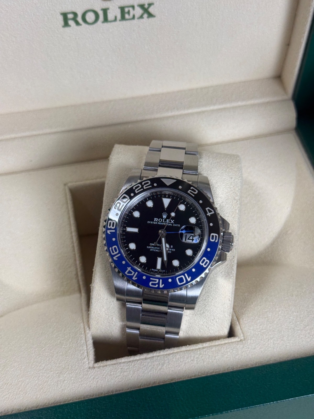 Rolex GMT-Master II Batman - 116710BLNR 2017