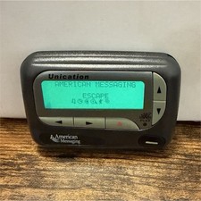 Unication FLEX UHF Pager A6D1ADV2313A Black/Gray MPN ADVFGAA896