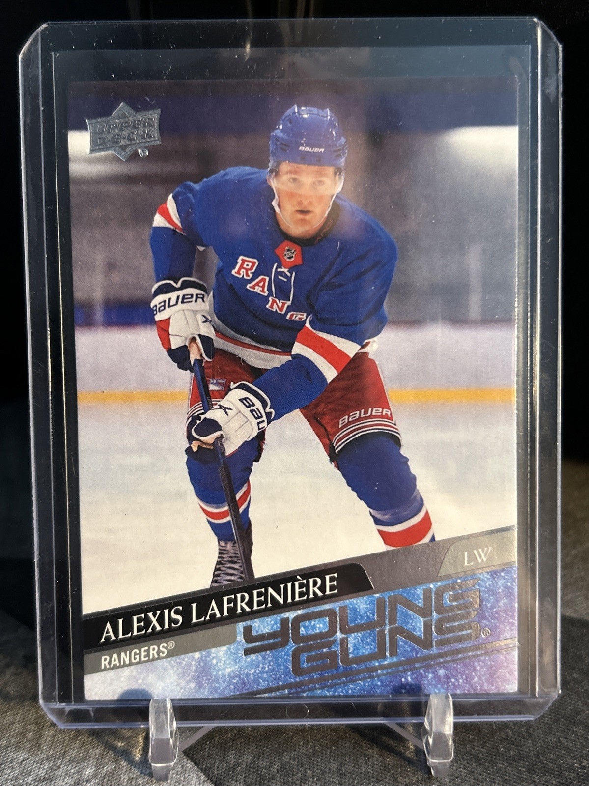 2020-21 Upper Deck - Young Guns Alexis Lafreniere #201 (RC)
