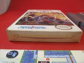 Magic of Scheherazade (Nintendo NES) COMPLETE w/Game, map, manual, *damaged box*