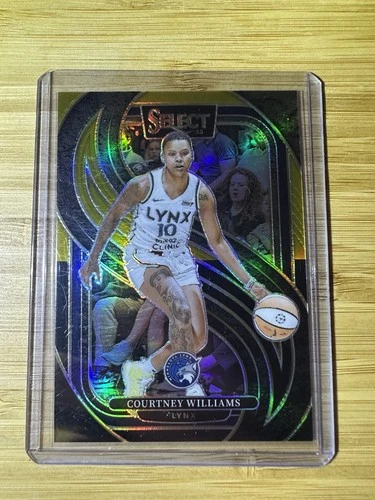 Courtney Williams 2025 Panini Select Courtney Williams Gold