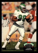 1992 Topps Stadium Club - Clyde Simmons #85