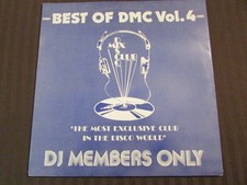 Best Of DMC Vol. 4 DJ Members Only 1984 Disco 12" 33 1/3 V/A Duran Duran VG OOP