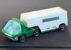 Vintage Hot Wheels Redline 1970 Green Moving Van Heavyweights - WHITE Int., OG!