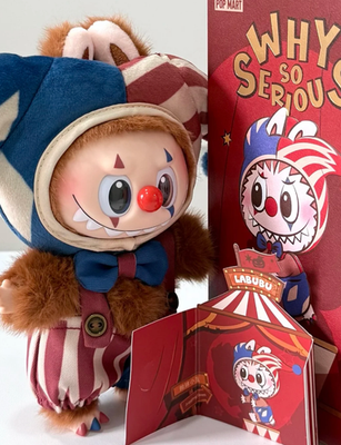 Unique Limited POP MART WHY SO SERIOUS Plush Pendant Blind Box