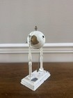 VINTAGE 1939 NEW YORK WORLDS FAIR BASEBALL GLOBE PENDULUM CLOCK ART DECO GCC — photo 4
