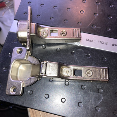 Blum Cabinet 70T555 01.01 - Hinge only No quick clip & no screws  Lot of 2