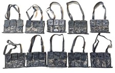 -LOT of 10- Military 6 Magazine Bandoleer MOLLE II Mag Ammunition Pouch w/ Strap