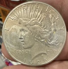 1928 P - Peace Silver Dollar - $1 KEY DATE Philadelphia - Circulated Nice