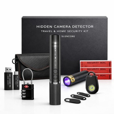 Hidden Camera Detector by Silencore   Travel Privacy Protection Kit for Hotels &