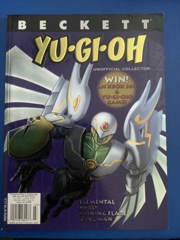 Beckett YUGIOH Magazine #22 Feb/March 2006 Unread Condition