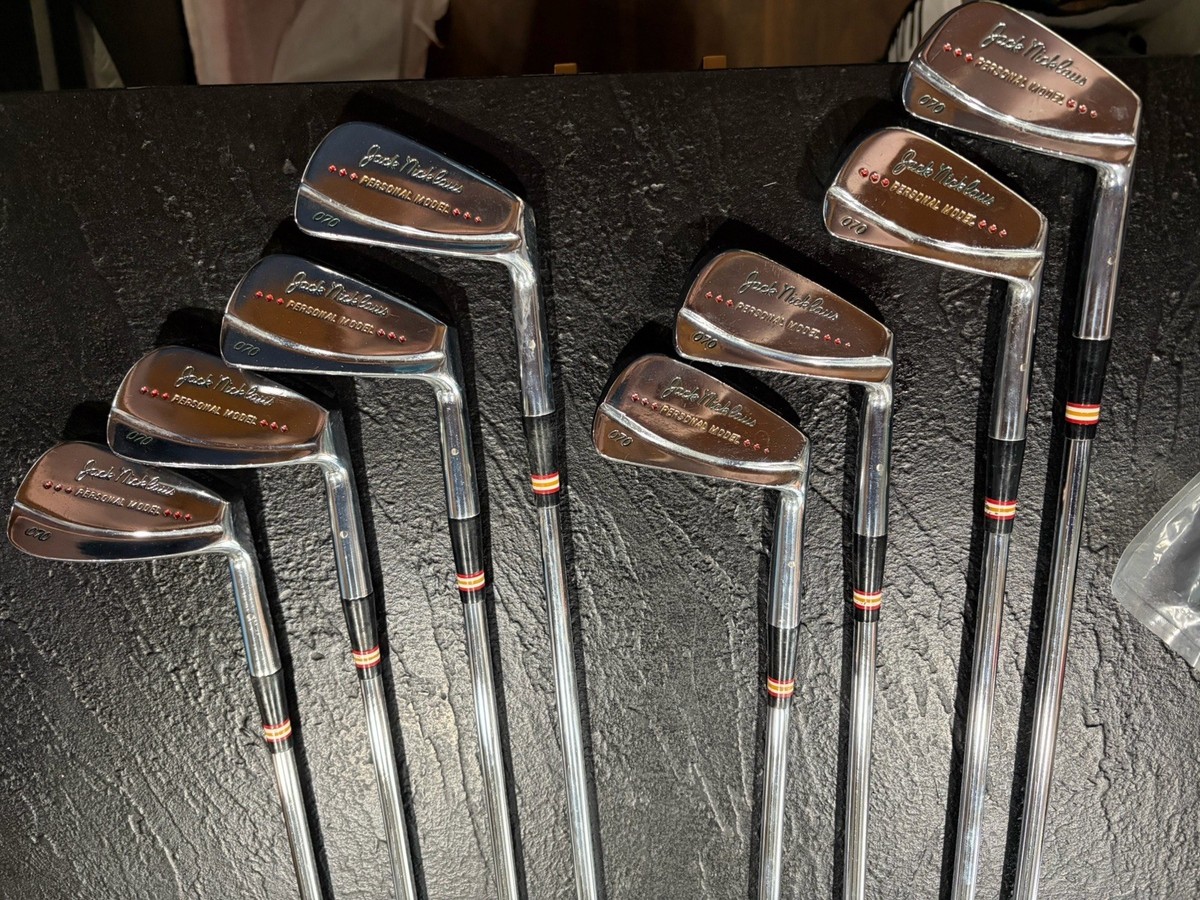 MacGregor Jack Nicklaus Personal Model 070 2-9 Irons | eBay