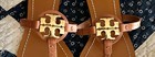 Tory Burch Mini Miller Brown Vachetta Leather Thong Sandals Sz 6 — photo 2