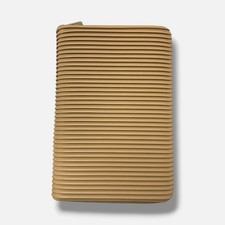 Wolf Brown Ribbed Vegan Leather Bella Jewelry...