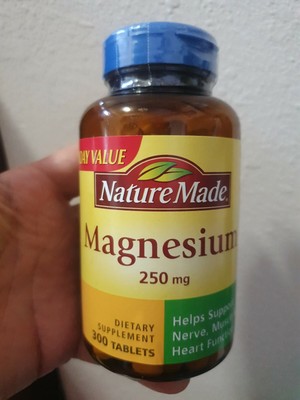 Nature Made Magnesium 250 Mg 300 Tablets 31604031077 Ebay