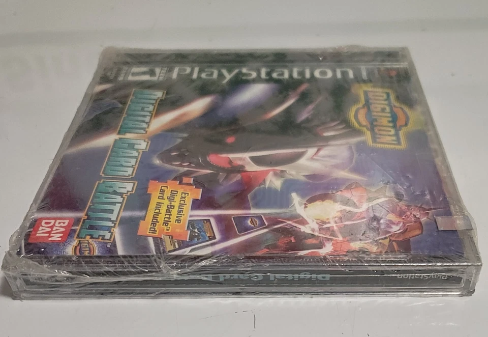 Digimon Digital Card Battle (Sony PlayStation 1, 2001) NEW & SEALED - Image 4 of 4