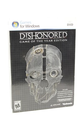 Dishonored GOTY Edition - PC - Bonus DLC & Poster - New w/ Slip cover See Photos