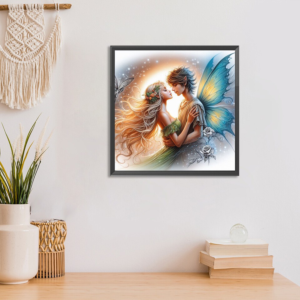 5D DIY Full Round Drill Diamond Painting Lovers Kit Home Decor Art