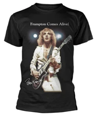 Peter Frampton signature Tour T Shirt Black S-4XL UR116
