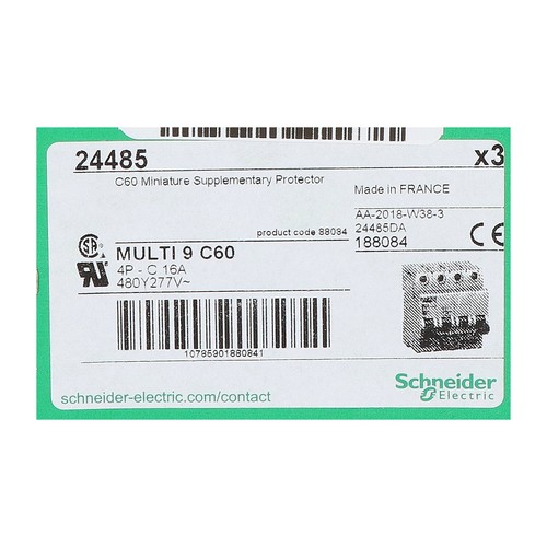 Schneider Electric 24485 (3pcs) New NFP Sealed - Picture 2 of 5
