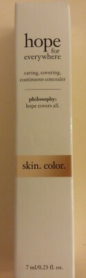 philosophy hope for everywhere Caring, Covering Continuous Concealer 5.5 NEW 7ml