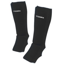 Coppia Paratibia Toorx con Para Piede Stinchi Protezioni Gambe MMA Kick Boxing 