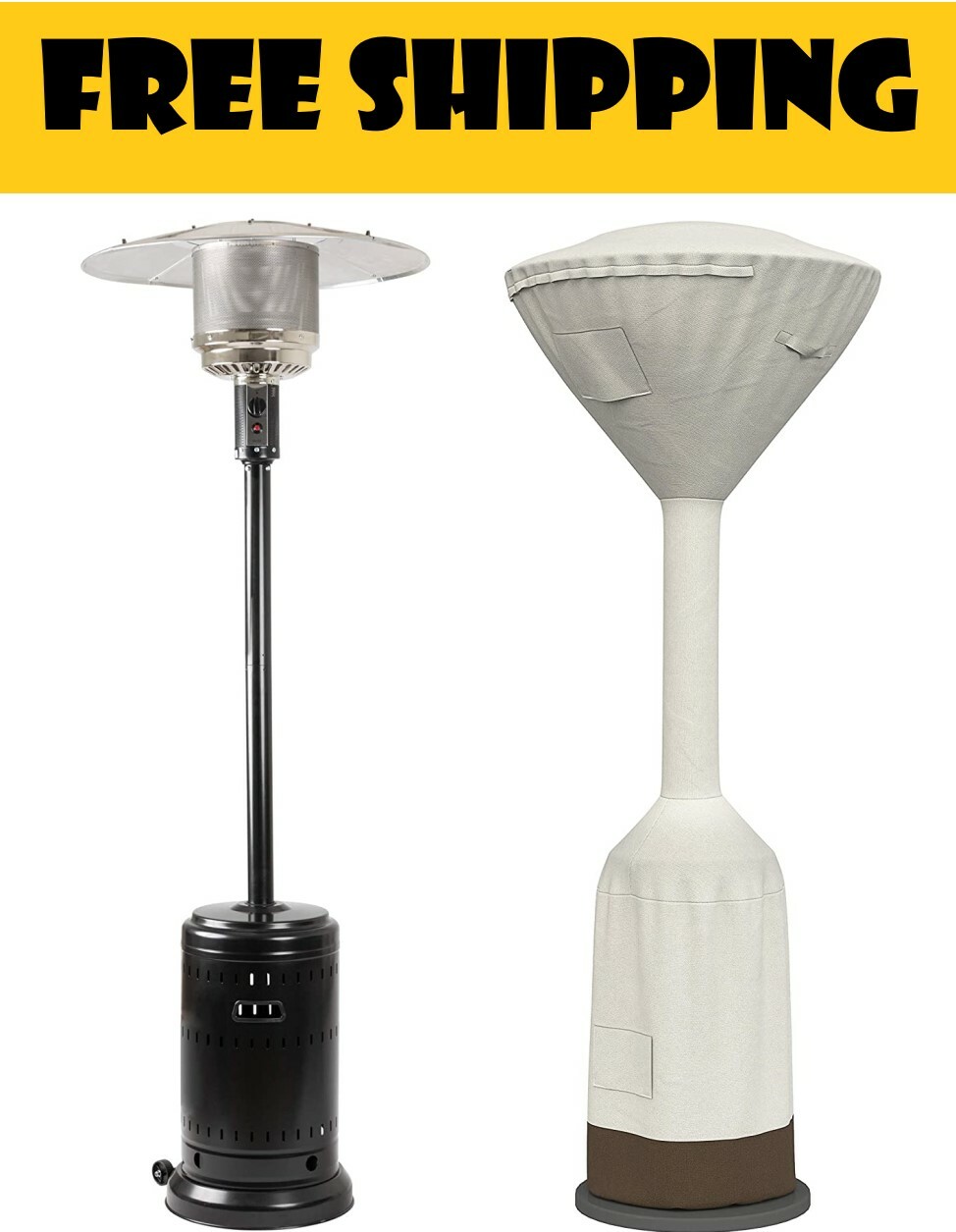 With Wheels With Outdoor Heater Cover
