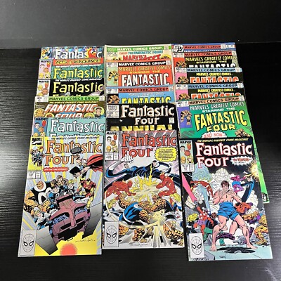 Marvel Comics Fantastic Four/ Marvel s Greatest Comics VGC Lot of 13