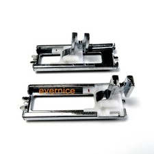 2 PIEZAS Máquina de Coser de Vástago Bajo Deslizable Botón Agujero Pie Se Adapta a la mayoría de los Modelos BLB299
