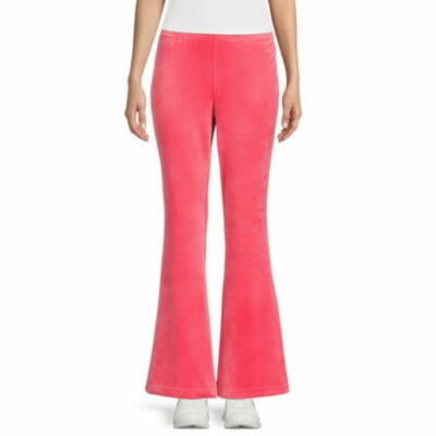 Avia Womens Coral Velour Flare Pants 3X (22) Very Soft NWT